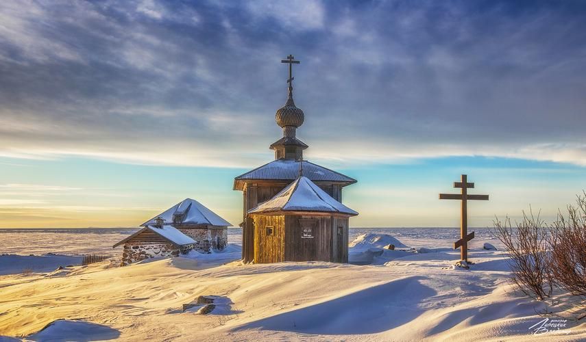 Зимняя сказка у Поморов на Русском Севере