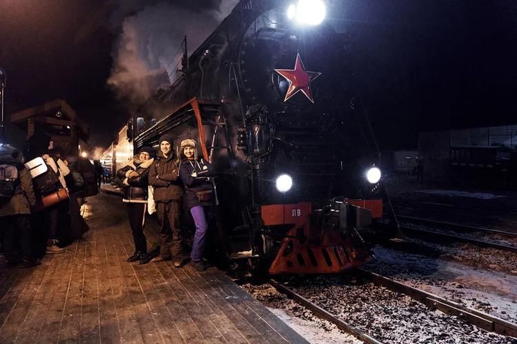 Сквозь снег и мрамор: путь на ретропоезде к Рускеале и Ахвенкоски