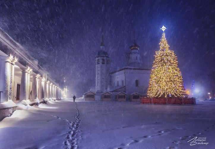 ❄ Снежный хоровод славных городов