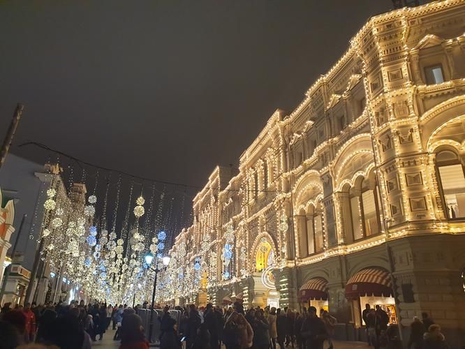 Новогодняя феерия: сердце Москвы в праздничном убранстве
